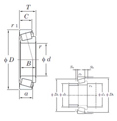 Bearing 29582/29522