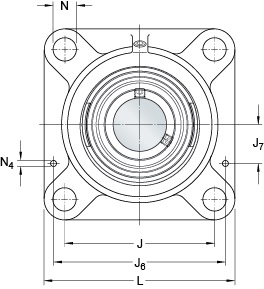 Bearing FY 1.7/16 TDW