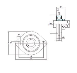 Bearing SBPFL204-12