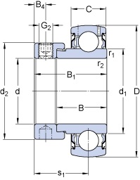 Bearing YET 212-207