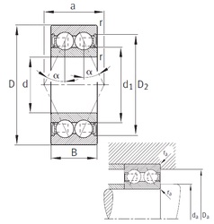 Bearing 3203-B-2RSR-TVH