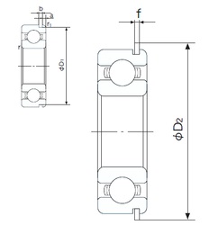 Bearing 6013NR