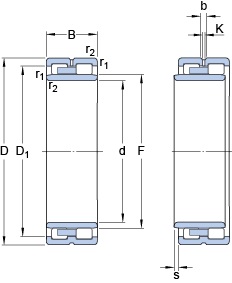 Bearing NNU 4921 B/SPW33