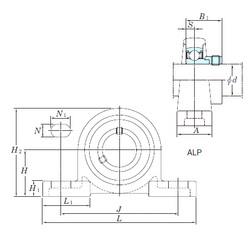 Bearing ALP205-14