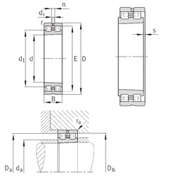 Bearing NN3040-AS-K-M-SP