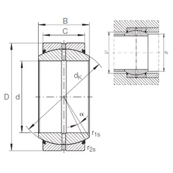 Bearing GE 80 DO-2RS