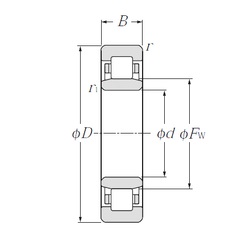 Bearing NU2322