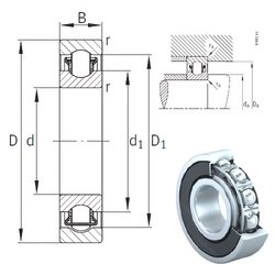 Bearing BXRE203-2HRS