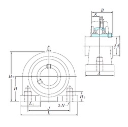 Bearing UCPA209-28