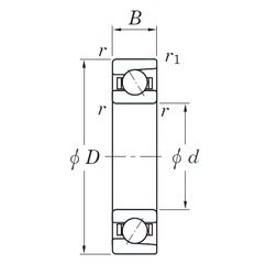 Bearing 3NC 7013 FT