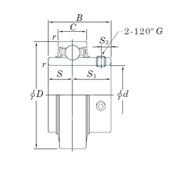 Bearing RB205-16