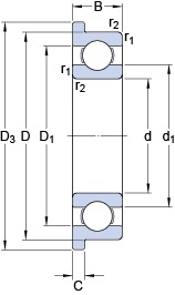 Bearing W 619/2 R