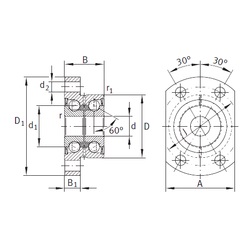 Bearing ZKLFA0640-2RS