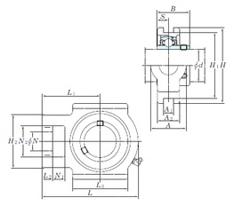 Bearing UCT209-26E