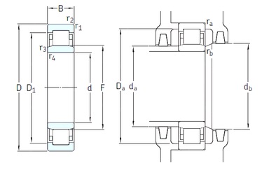 Bearing NU212ECM/HC5C3