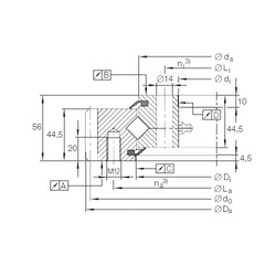 Bearing XSA 14 0944 N