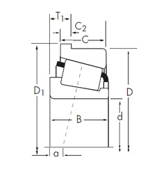 Bearing 44150/44348-B