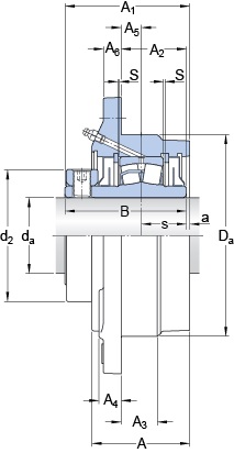 Bearing FYRP 2 3/16-18