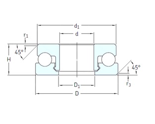 Bearing 51109V/HR11T1