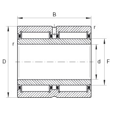 Bearing NA6908-ZW
