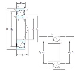 Bearing S7226 CD/P4A