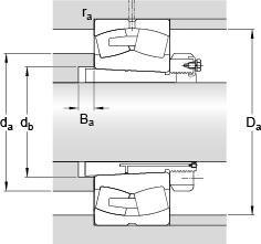Bearing 23284 CAK/W33 + OH 3284 H