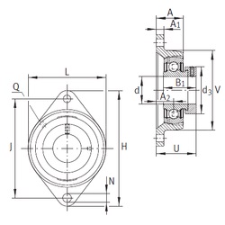 Bearing PCFT30