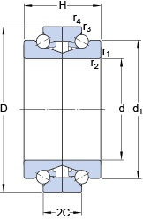 Bearing BTW 120 CTN9/SP