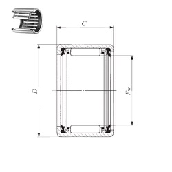 Bearing TLA 2220 UU