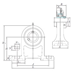 Bearing UCPH209-27