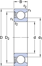 Bearing 6006-RZ