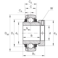 Bearing GE35-KTT-B