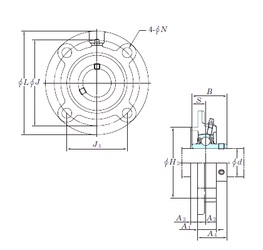 Bearing UCFCX20-63E