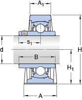 Bearing SY 1.3/8 TF/VA228