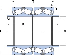 Bearing BT4B 334072 G/HA1VA901