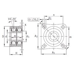 Bearing ZKLR1035-2Z