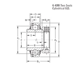 Bearing GE45KRR