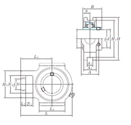 Bearing UCST207H1S6