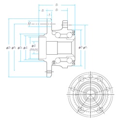 Bearing ZA-62BWKH01E-Y--01 E