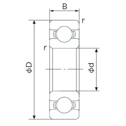 Bearing 6000