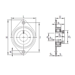 Bearing PCSLT25