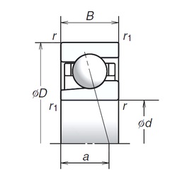 Bearing 20BGR19H