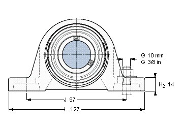 Bearing YAR 204-2FW/VA201