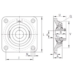 Bearing RCJY1-1/4-206