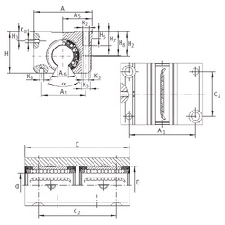 Bearing KTNO 16 C-PP-AS