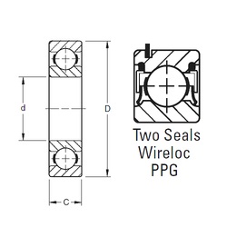 Bearing 205PPG