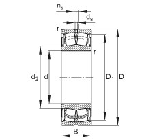 Bearing WS22312-E1-2RSR