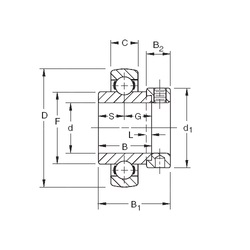 Bearing SMN114KB