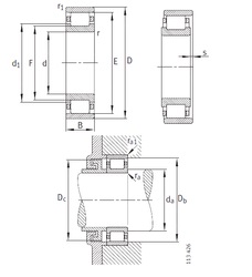 Bearing N334-E-M1