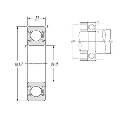 Bearing 6201LLB